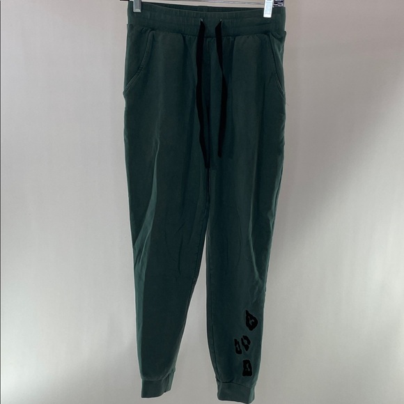 Bedhead Pajamas, Emerald Leopard Sweatpants, XS - Picture 7 of 11